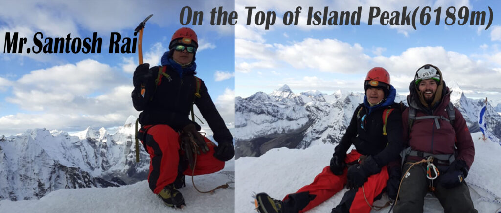 (Imja Tse)Island Peak Climbing Guide-Santosh Rai