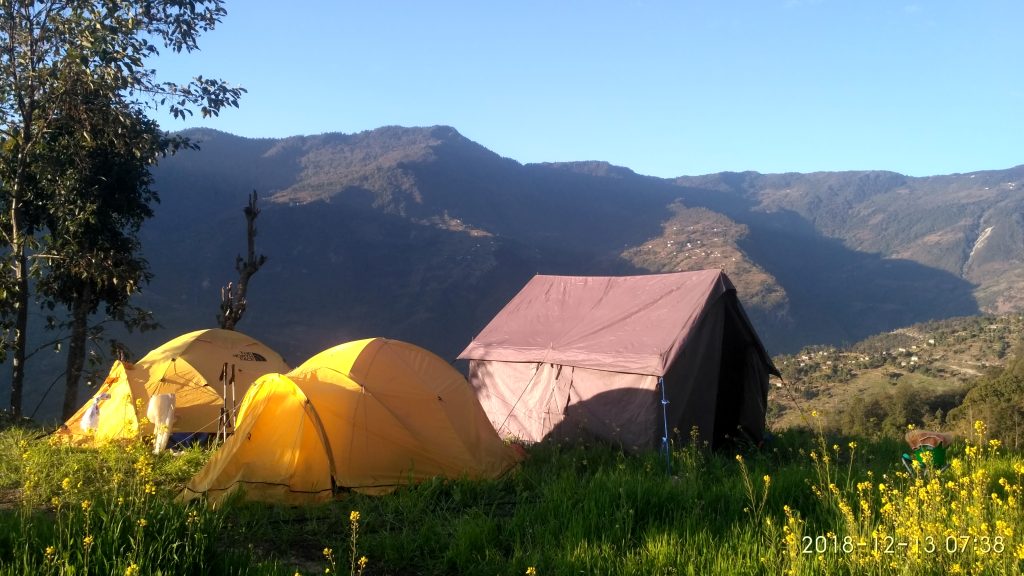 Camping trek