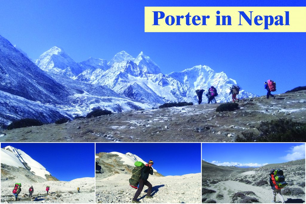 Porter in Nepal