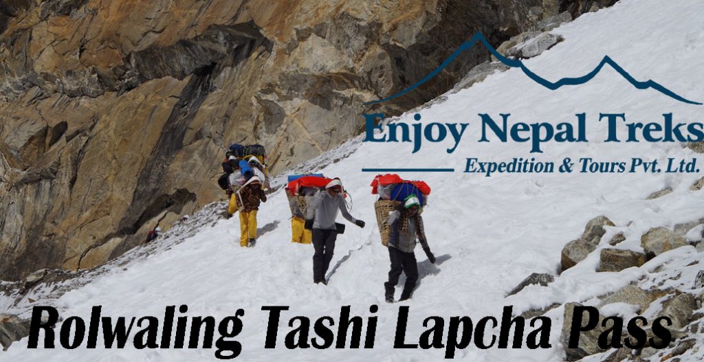 Rolawaling Tashi Lapcha from Lukla