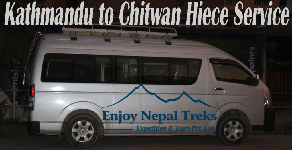 Kathmandu to Chitwan Hiece Service