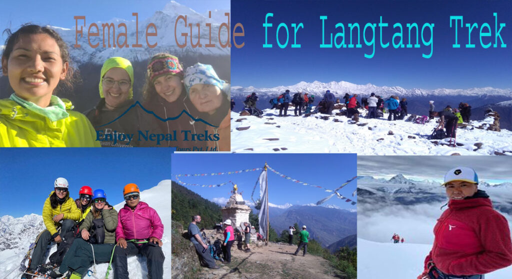 Female Guide for Langtang Trek