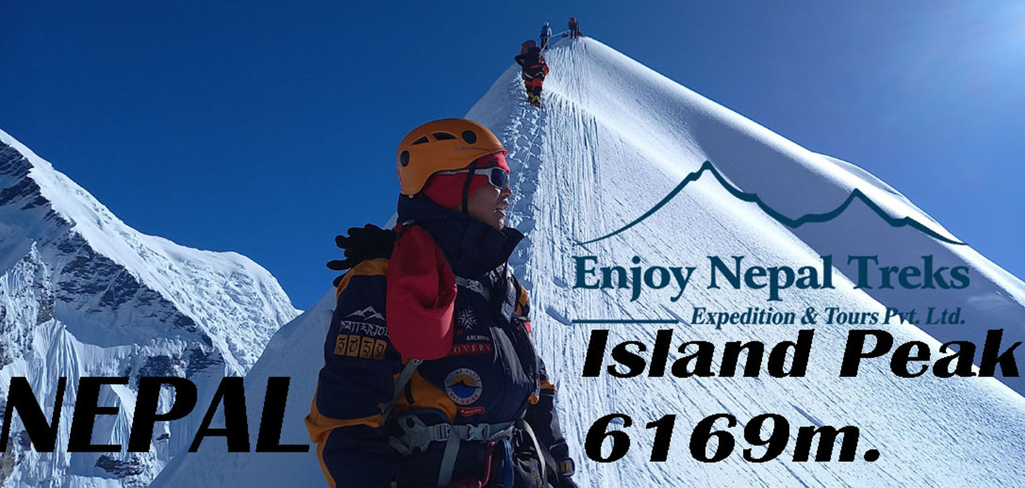 Near the Top of Island Peak