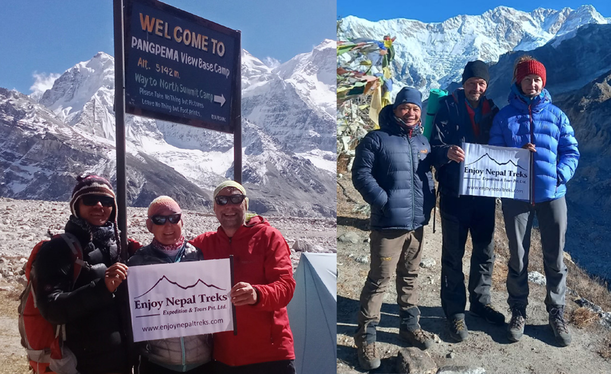 18-дзённы маршрут паходу па Канчэнджанзе на поўнач і поўдзень з указаннем кошту або цаны